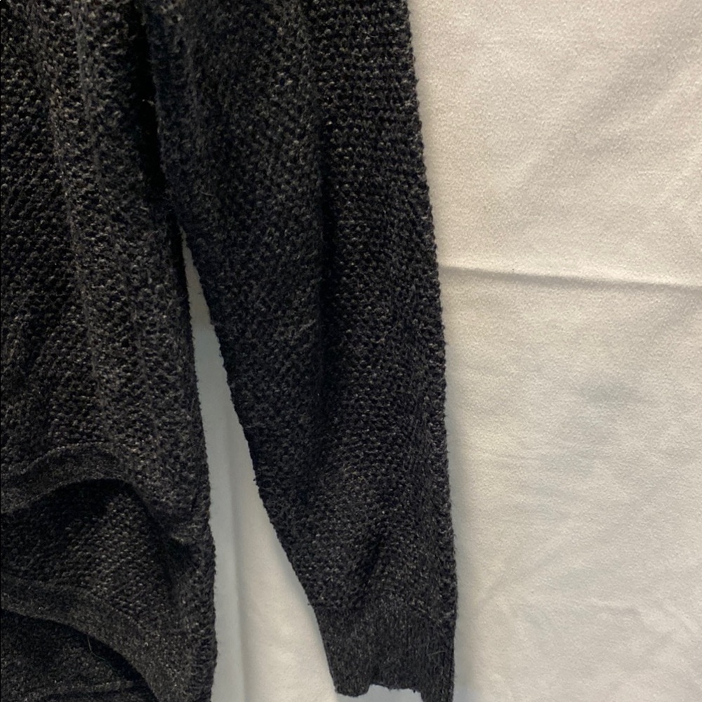 Madewell Charcoal Textured Crew Neck Sweater - Picture 5 of 7